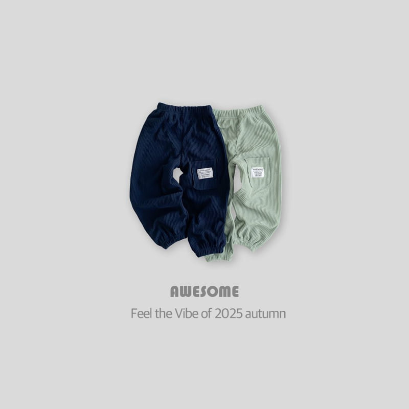 Awesome Bebe - Korean Children Fashion - #minifashionista - Soft Back Pocket Jogger Pants - 5
