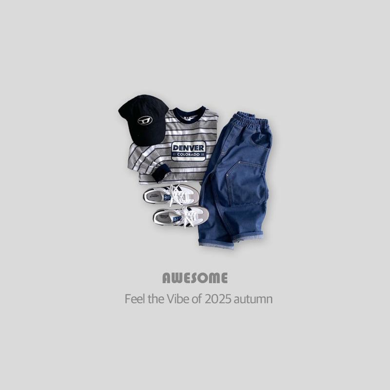 Awesome Bebe - Korean Children Fashion - #magicofchildhood - Denver Stripe Sweatshirt - 4
