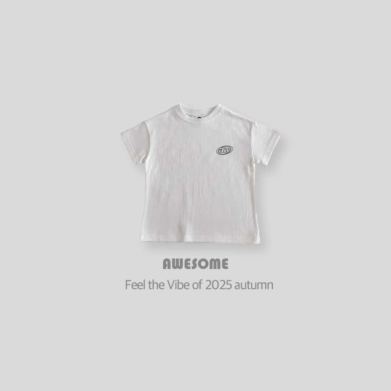 Awesome Bebe - Korean Children Fashion - #stylishchildhood - AW Short Sleeve Tee - 8