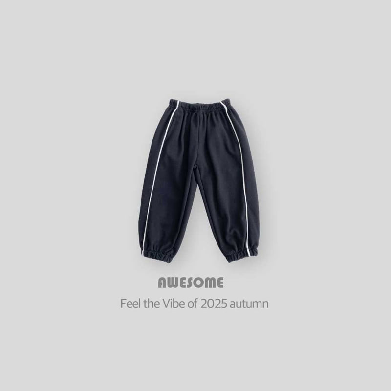 Awesome Bebe - Korean Children Fashion - #toddlerclothing - Side Line Pants - 4