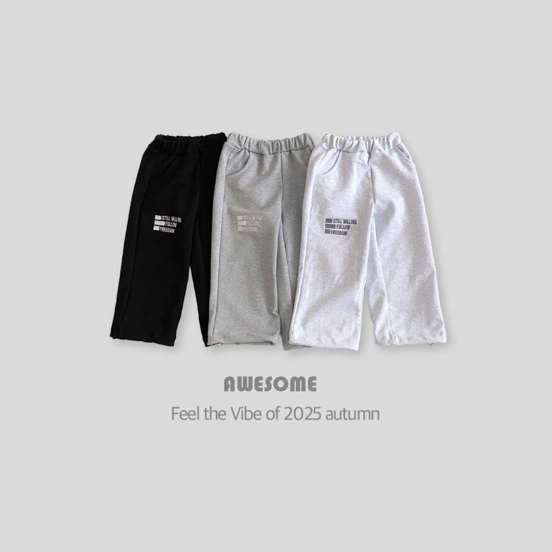 Awesome Bebe - Korean Children Fashion - #stylishchildhood - Freedom Two-Way Wide Pants