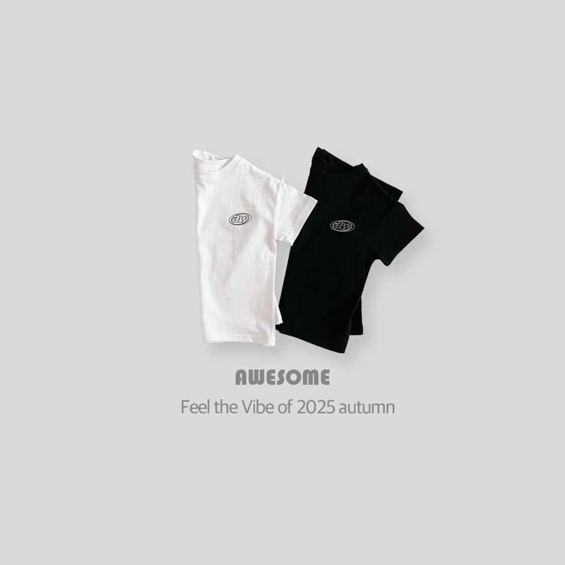 Awesome Bebe - Korean Children Fashion - #todddlerfashion - AW Short Sleeve Tee - 6