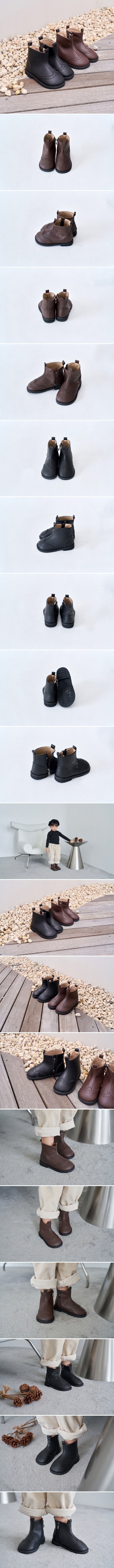 Babyzzam - Korean Children Fashion - #designkidswear - BB411 Hoa Boots