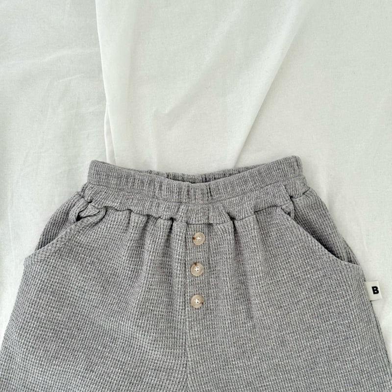 Bailey - Korean Children Fashion - #kidzfashiontrend - Waffle Pie Pants - 4
