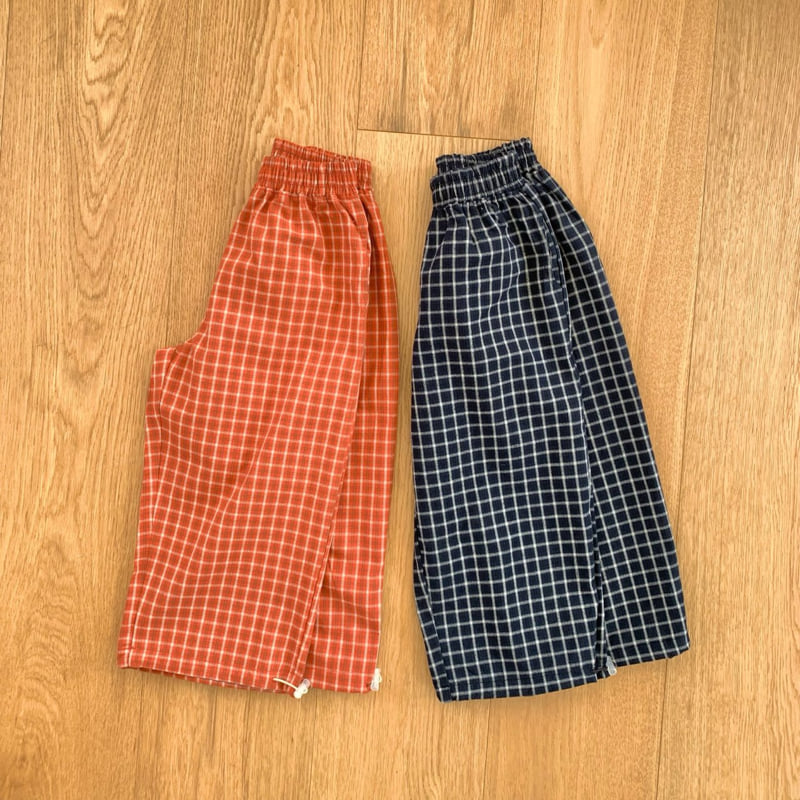 Bailey - Korean Children Fashion - #childofig - Check Two-Way Pants - 3
