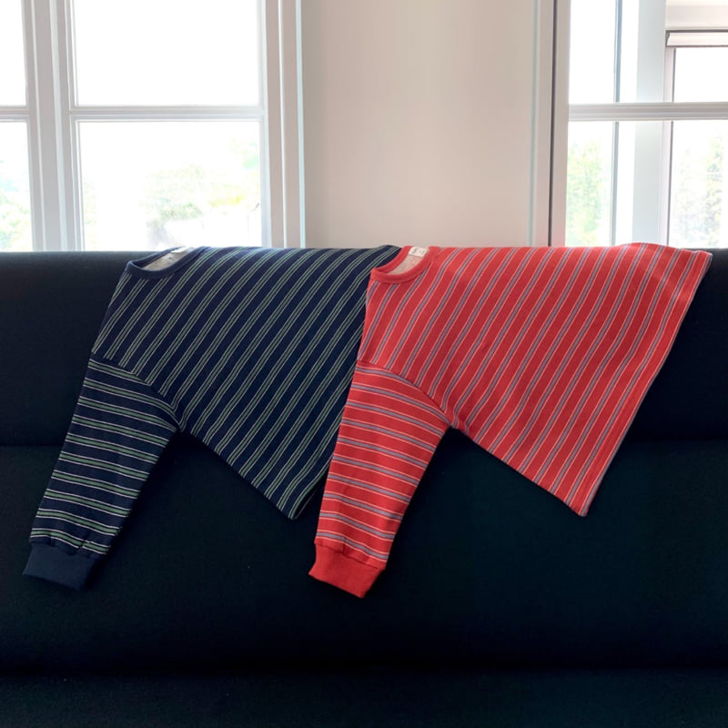 Bailey - Korean Children Fashion - #childofig - Witty Stripe Tee