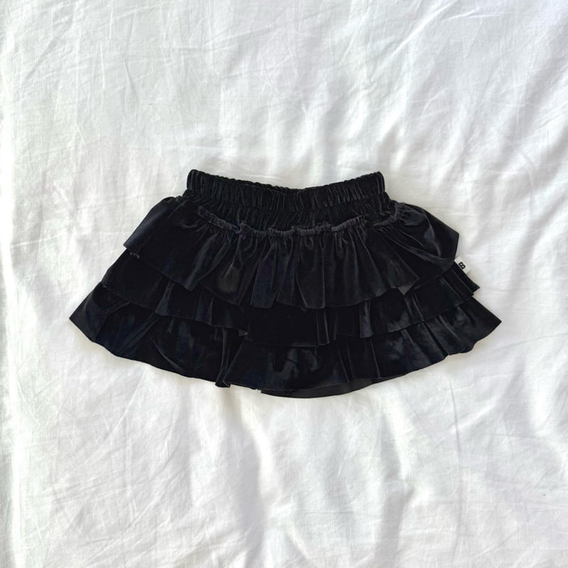 Bailey - Korean Children Fashion - #childofig - Velvet Tiered Pants