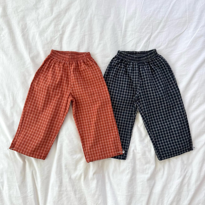 Bailey - Korean Children Fashion - #childofig - Check Two-Way Pants - 4