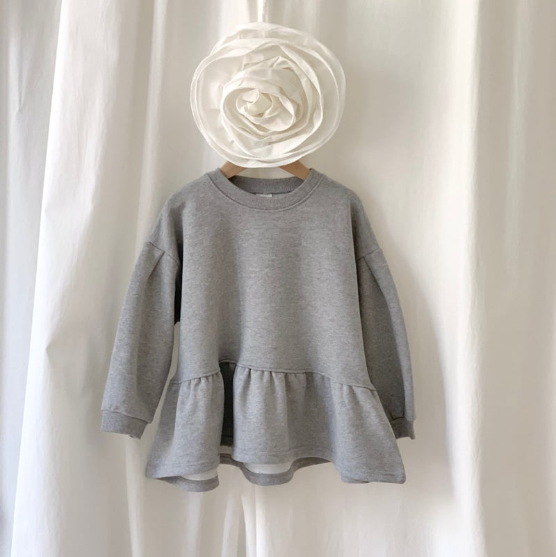 Bailey - Korean Children Fashion - #childrensboutique - Frill Sweatshirt