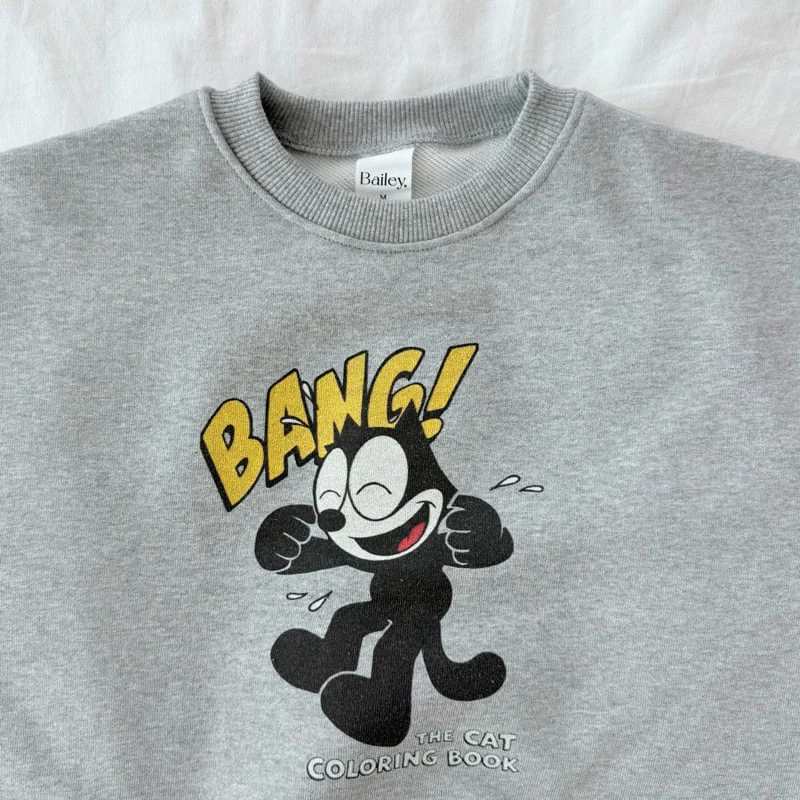 Bailey - Korean Children Fashion - #childofig - Flirting Sweatshirt - 4