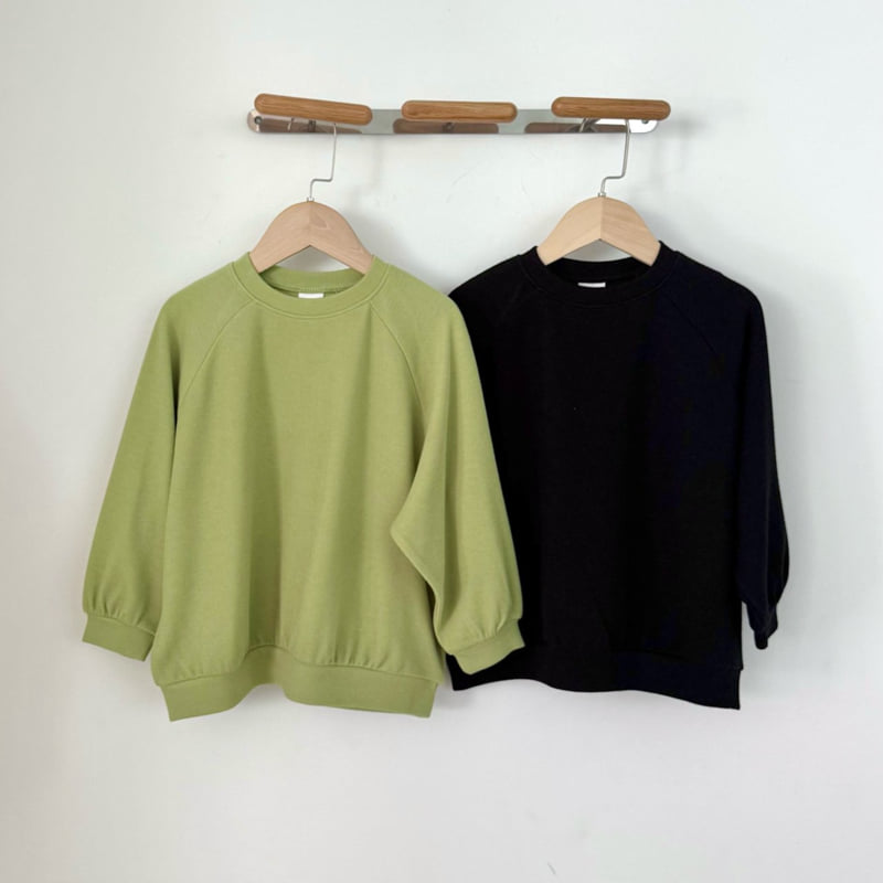 Bailey - Korean Children Fashion - #discoveringself - You Again Half Sweatshirt