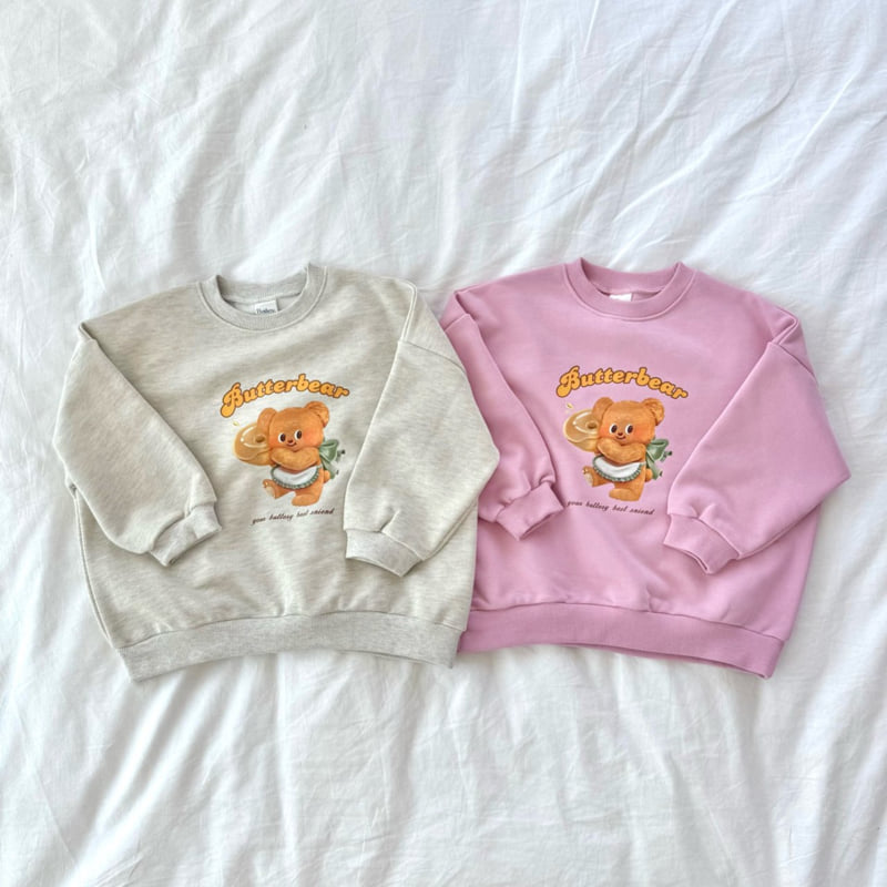 Bailey - Korean Children Fashion - #discoveringself - Butter Bear Sweatshirt - 3
