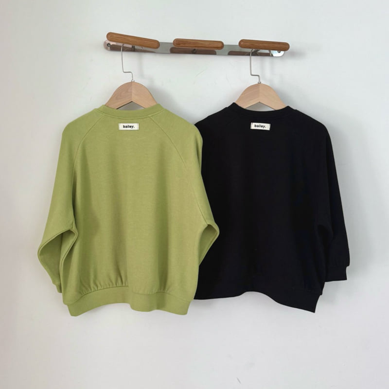 Bailey - Korean Children Fashion - #kidsshorts - You Again Half Sweatshirt - 3