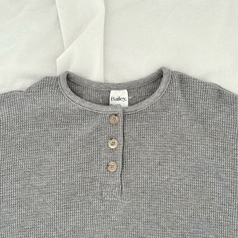 Bailey - Korean Children Fashion - #fashionkids - Waffle Pie Tee - 4