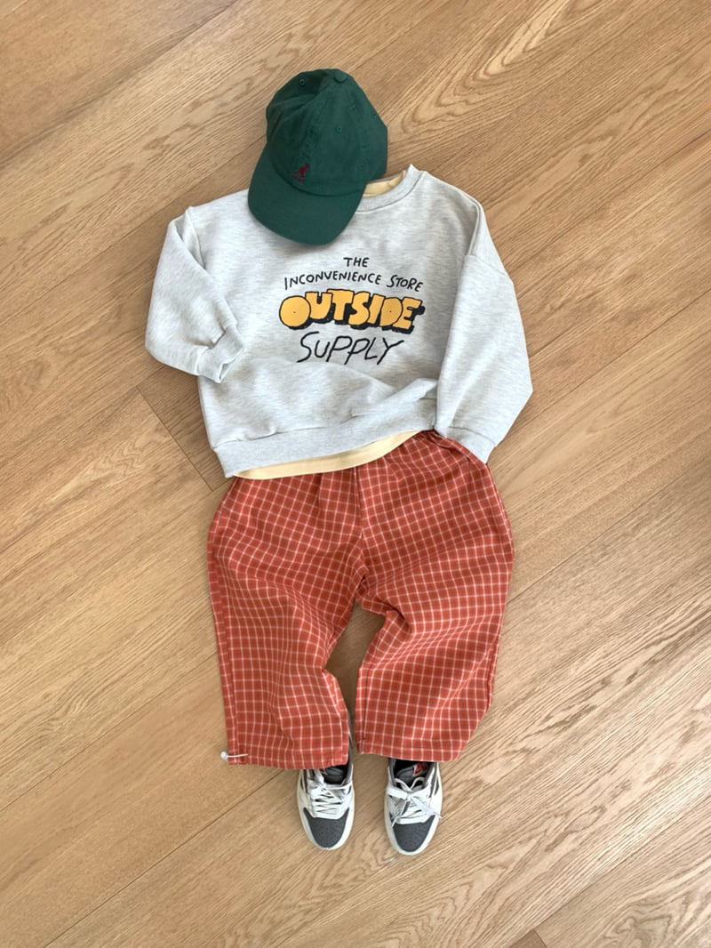 Bailey - Korean Children Fashion - #kidsstore - Check Two-Way Pants - 9