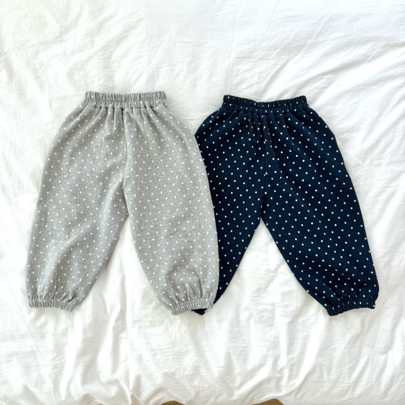 Bailey - Korean Children Fashion - #minifashionista - Coco Ball Jogger Pants - 4