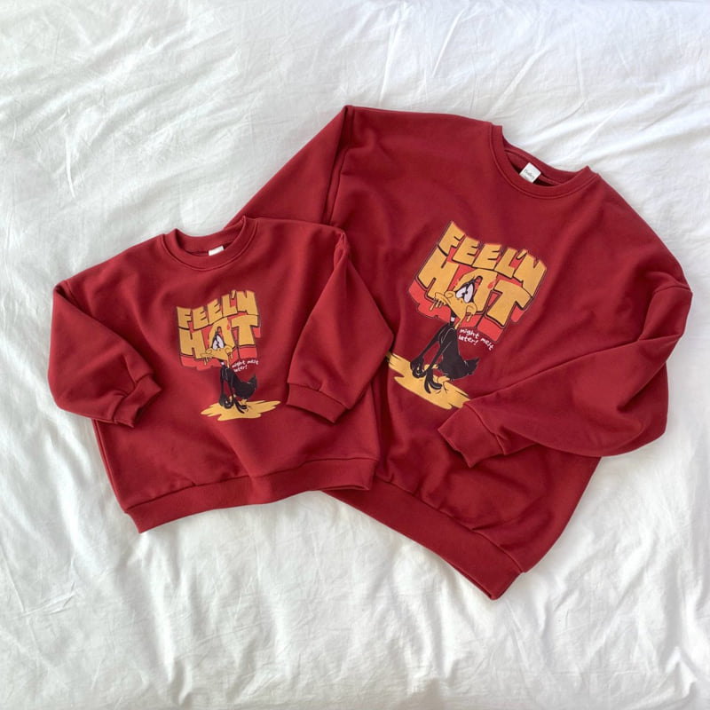 Bailey - Korean Women Fashion - #vintagekidsstyle - Flirting Sweatshirt (Adult) - 7