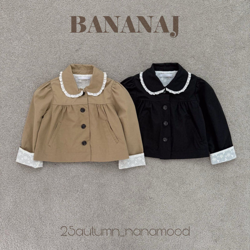 Banana J - Korean Children Fashion - #Kfashion4kids - Charlotte Trench Jacket