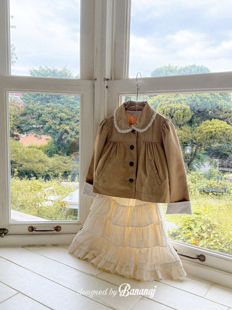 Banana J - Korean Children Fashion - #childofig - Charlotte Trench Jacket - 6