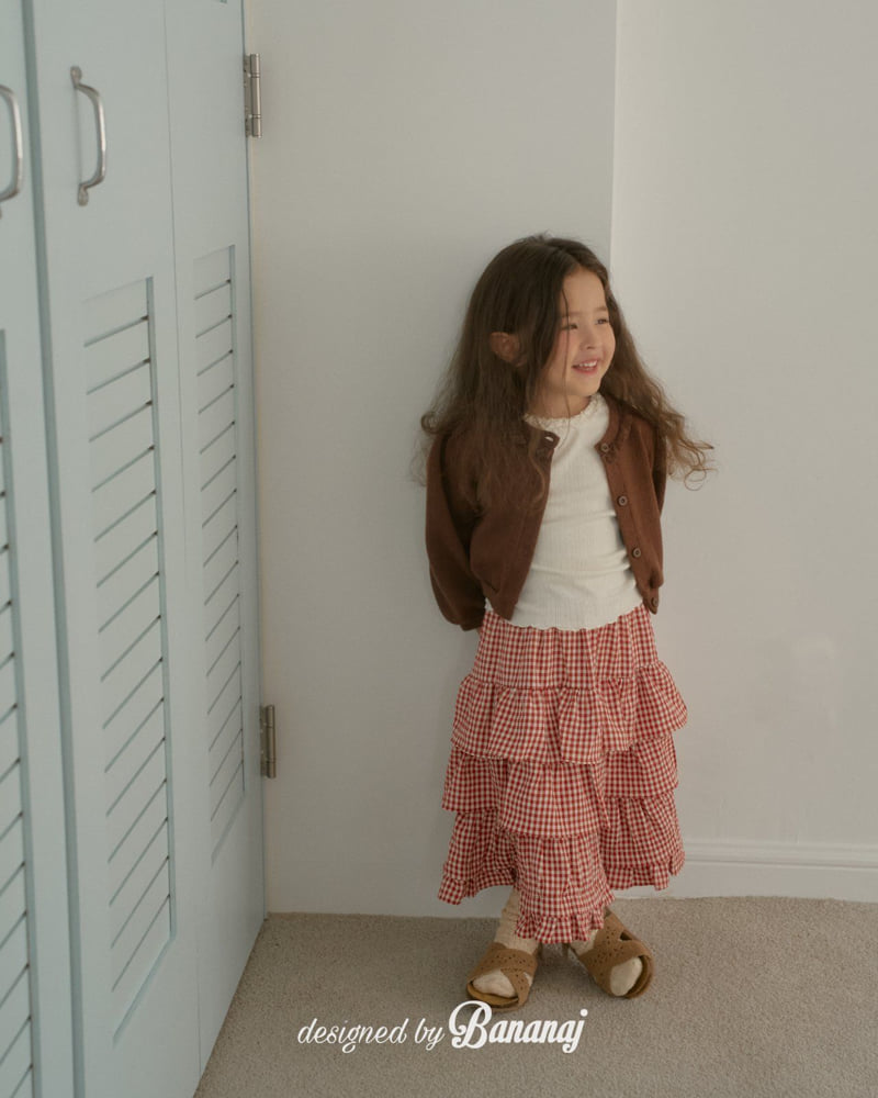 Banana J - Korean Children Fashion - #childofig - Mocha Cardigan - 3