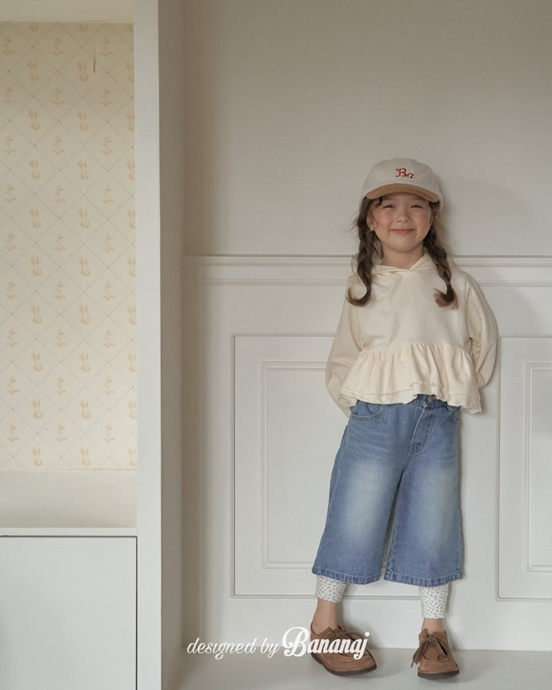 Banana J - Korean Children Fashion - #childrensboutique - Lace Band Leggings - 12