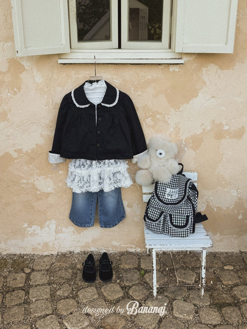 Banana J - Korean Children Fashion - #designkidswear - Charlotte Trench Jacket - 9
