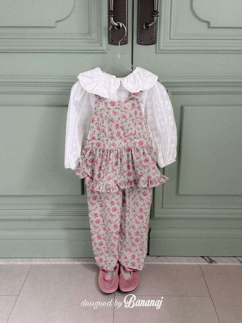 Banana J - Korean Children Fashion - #designkidswear - Garden Overalls - 8