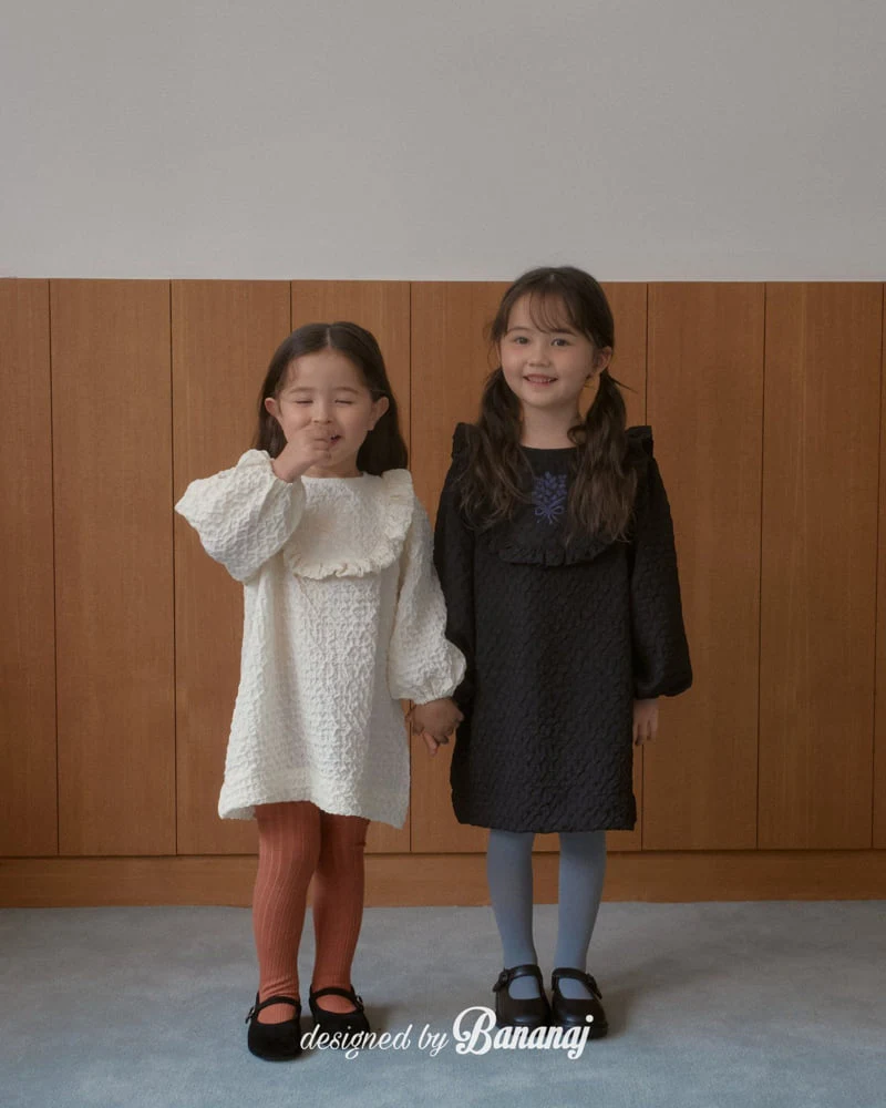 Banana J - Korean Children Fashion - #childrensboutique - Angel Flower One-piece - 4