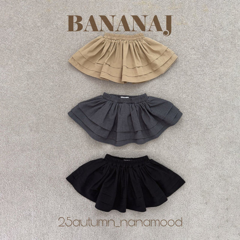 Banana J - Korean Children Fashion - #discoveringself - Flare Culottes Skirt