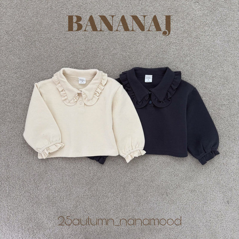 Banana J - Korean Children Fashion - #discoveringself - Bell Collar Blouse