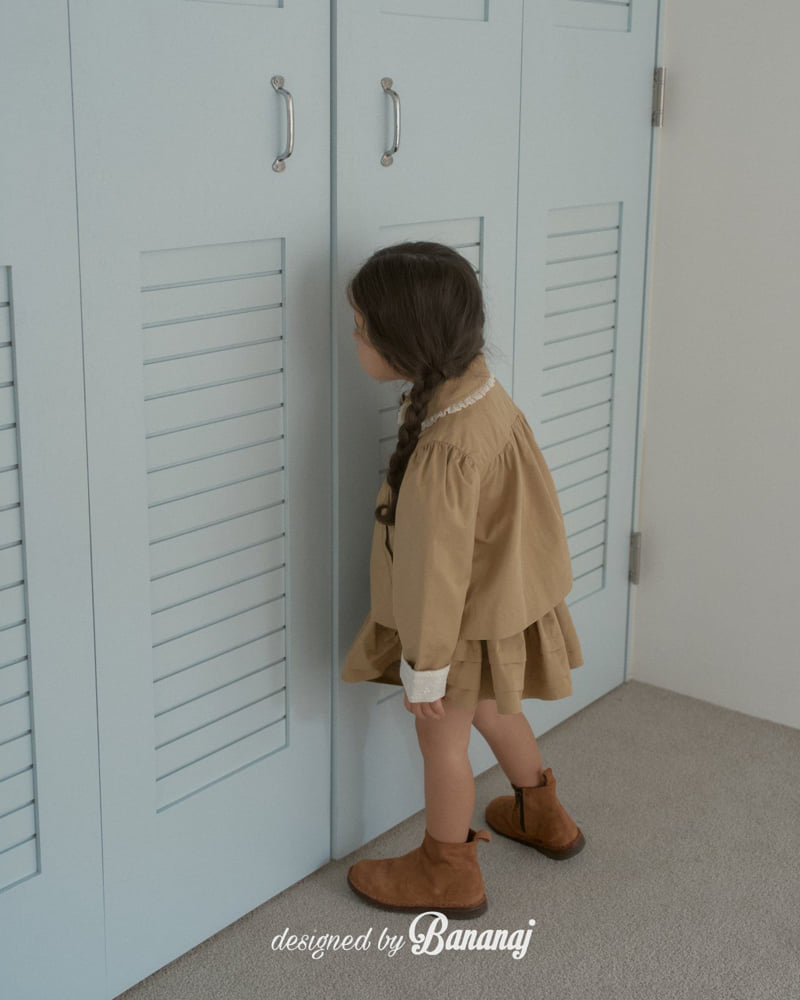 Banana J - Korean Children Fashion - #fashionkids - Charlotte Trench Jacket - 11