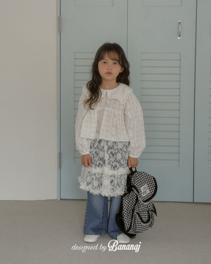 Banana J - Korean Children Fashion - #fashionkids - Romantic Blouse - 10