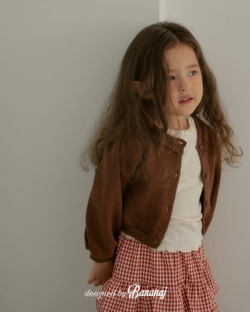 Banana J - Korean Children Fashion - #fashionkids - Mocha Cardigan - 7
