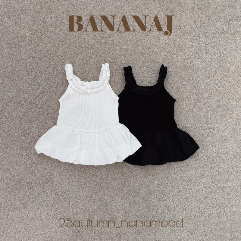Banana J - Korean Children Fashion - #kidsshorts - Frill Sherbet Top
