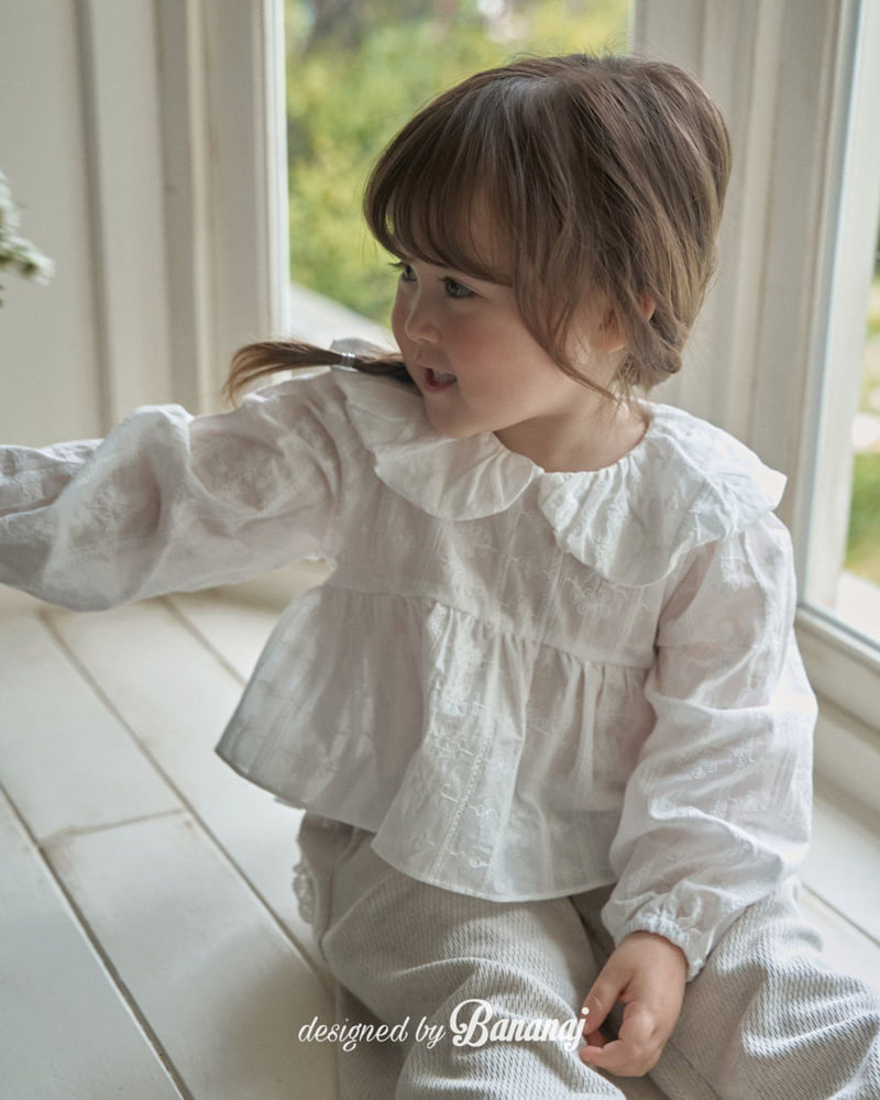 Banana J - Korean Children Fashion - #kidsshorts - Romantic Blouse - 11