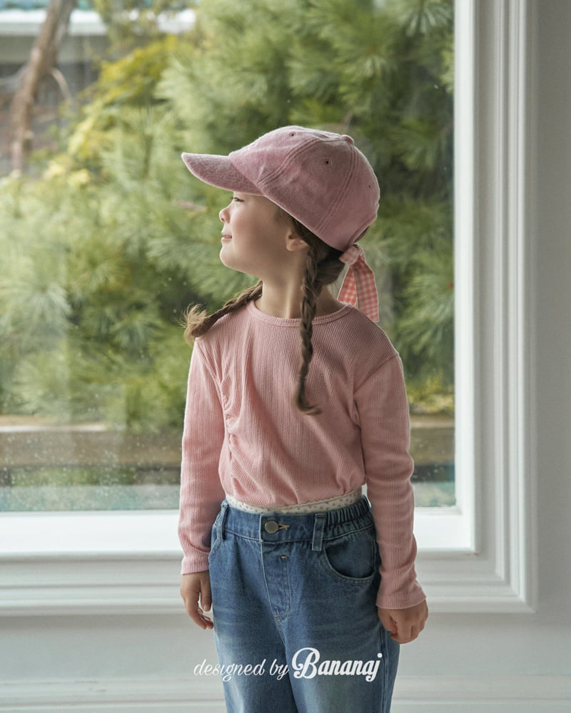 Banana J - Korean Children Fashion - #kidsshorts - Edge Tee - 10
