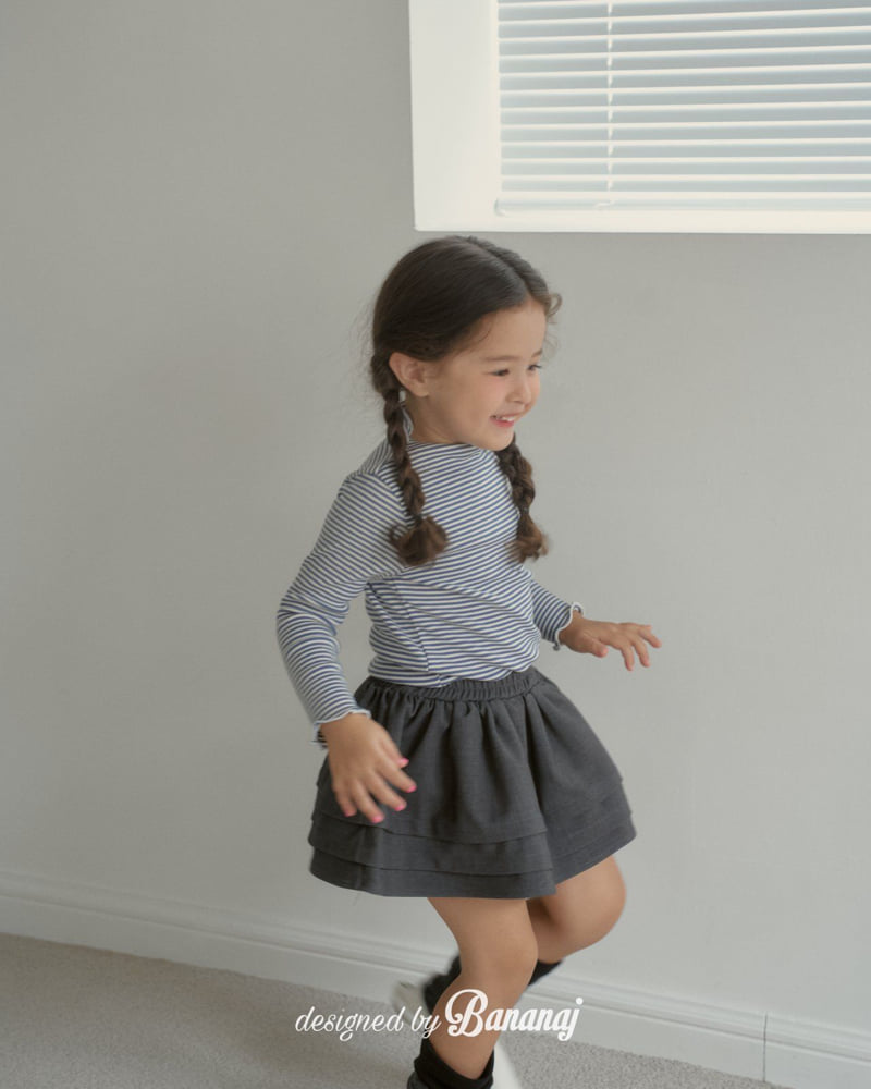 Banana J - Korean Children Fashion - #littlefashionista - Flare Culottes Skirt - 7