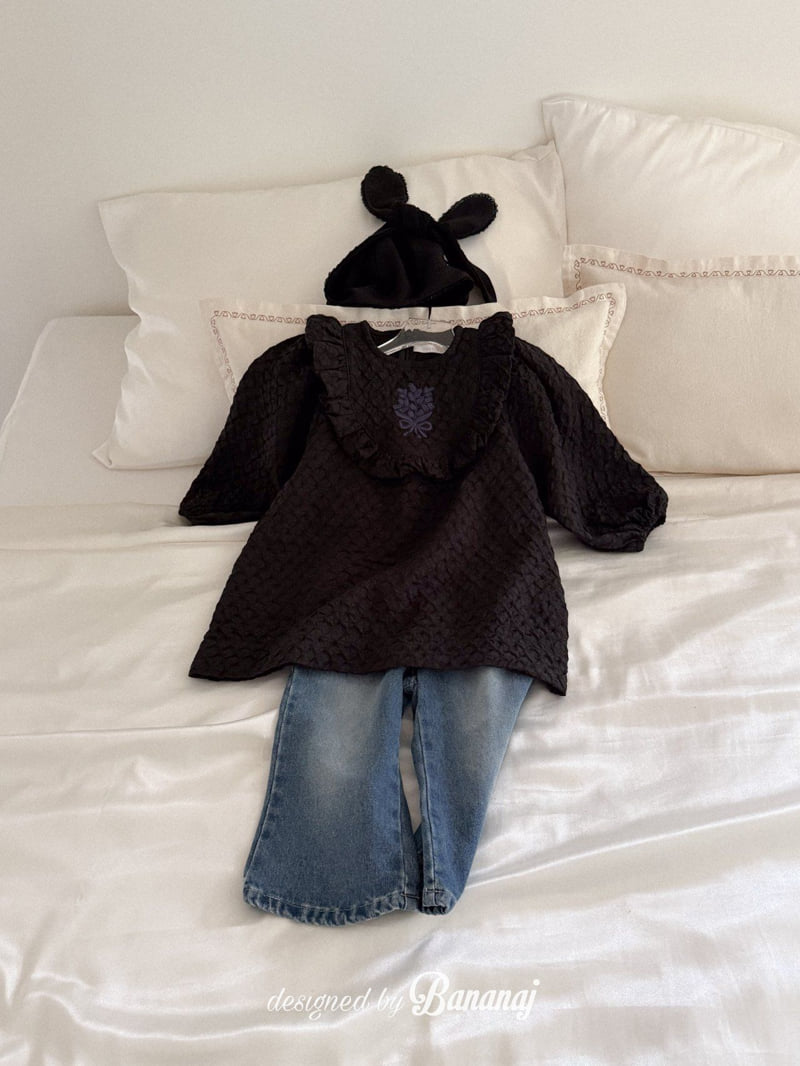 Banana J - Korean Children Fashion - #littlefashionista - Unbalanced Denim Pants - 5
