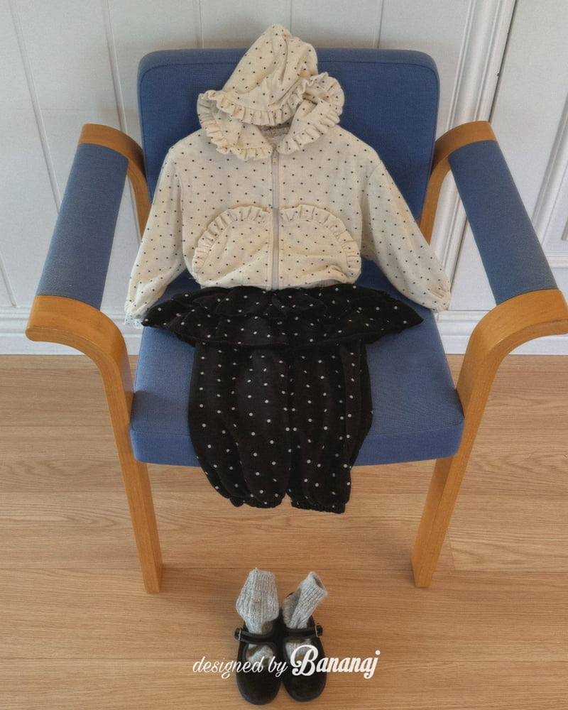 Banana J - Korean Children Fashion - #littlefashionista - Petal Dot Pants - 5