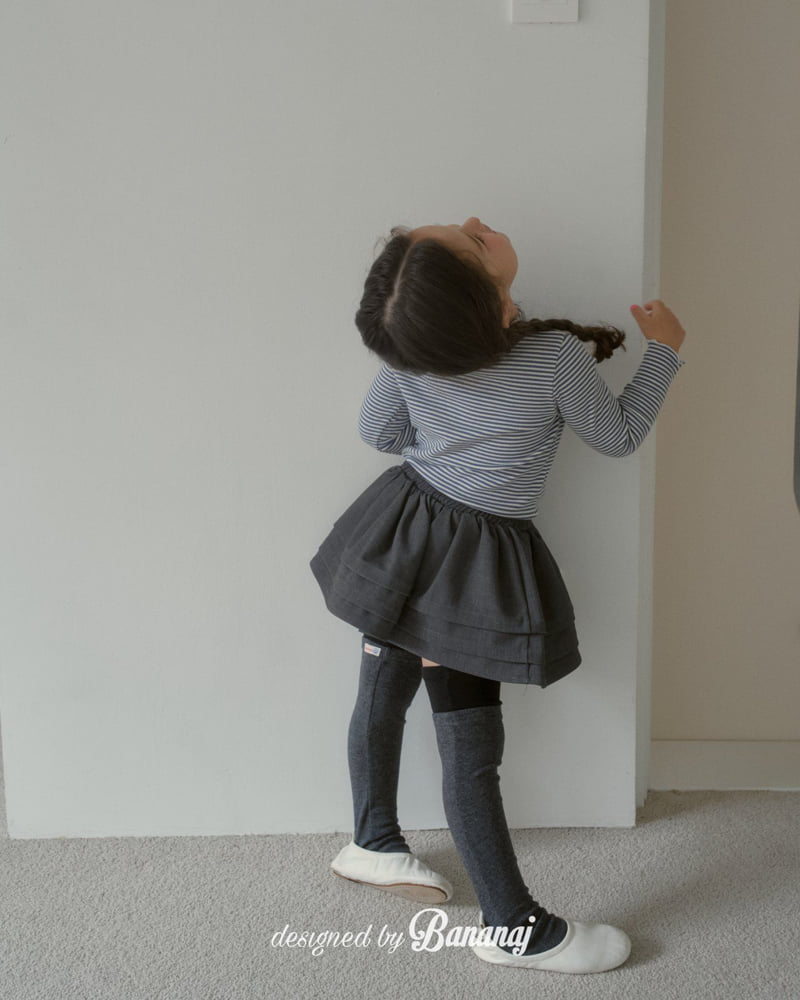 Banana J - Korean Children Fashion - #magicofchildhood - Flare Culottes Skirt - 8