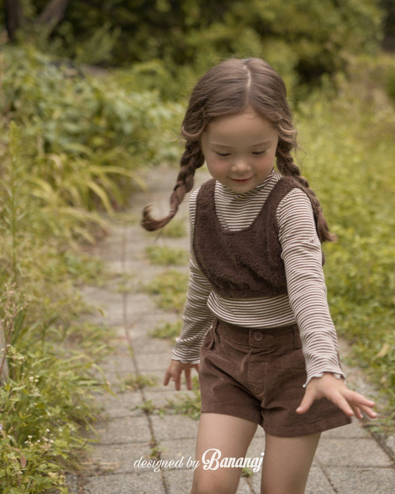 Banana J - Korean Children Fashion - #minifashionista - Fluffy Vest - 11