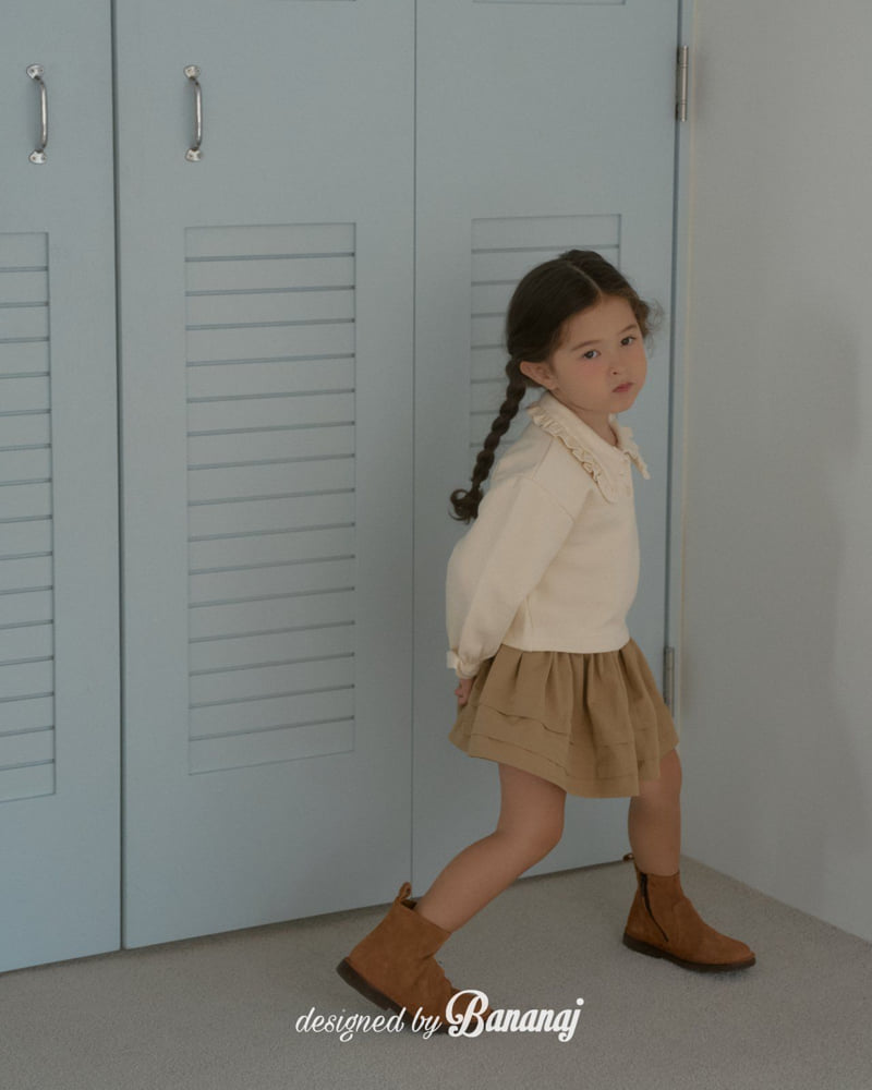 Banana J - Korean Children Fashion - #minifashionista - Bell Collar Blouse - 9