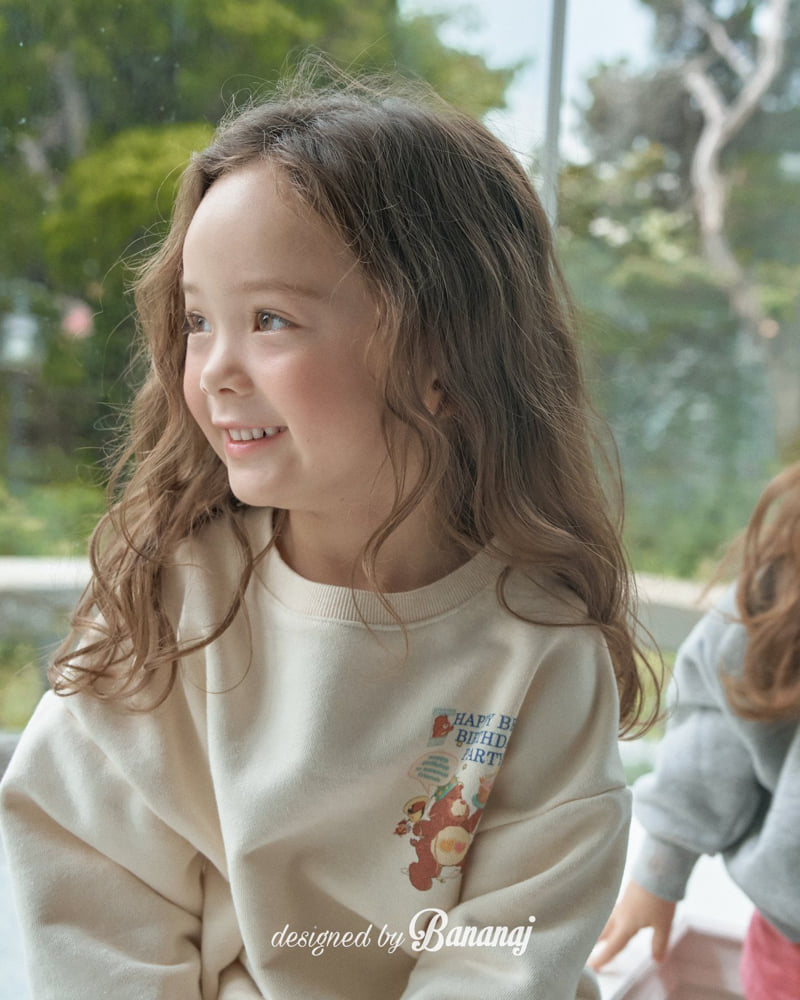 Banana J - Korean Children Fashion - #prettylittlegirls - Happy Bear Sweatshirt - 11