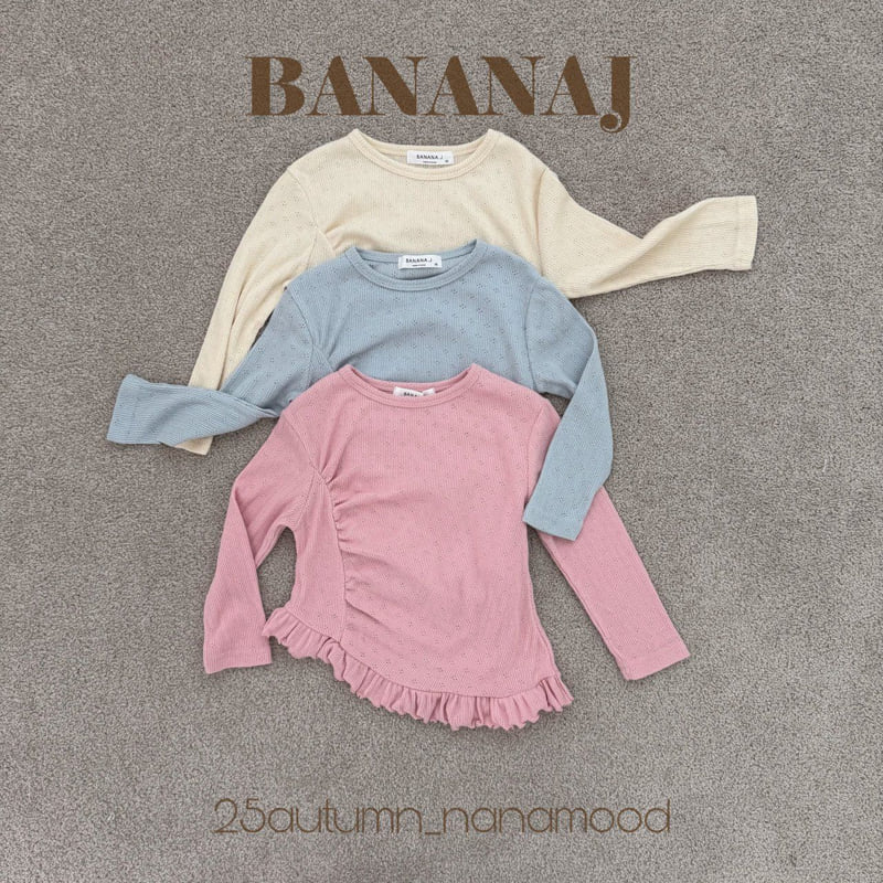 Banana J - Korean Children Fashion - #prettylittlegirls - Edge Tee