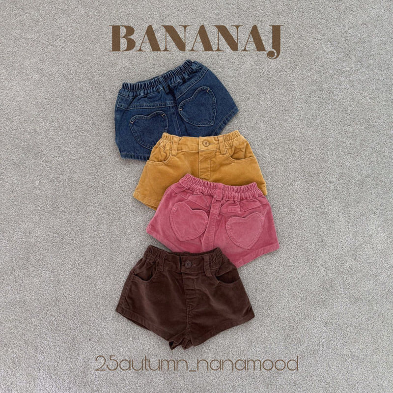 Banana J - Korean Children Fashion - #stylishchildhood - Peanut Heart Pants