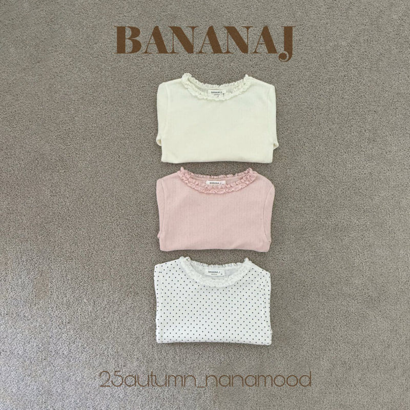 Banana J - Korean Children Fashion - #toddlerclothing - Lucky Tee