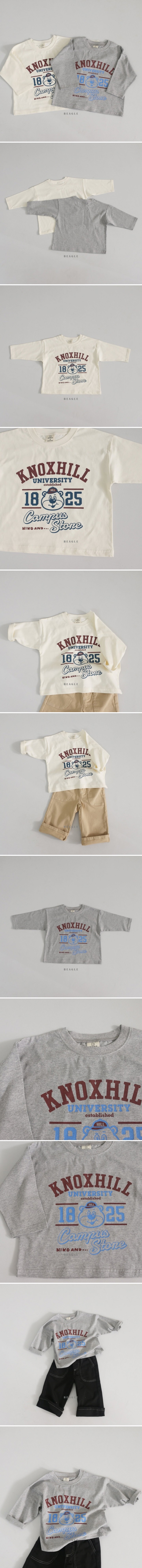 Bear Print Tee by Beagle for Child - view 1