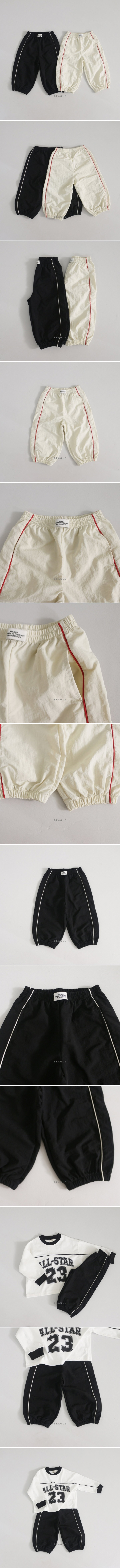 Beagle - Korean Children Fashion - #magicofchildhood - Rustling String Pants