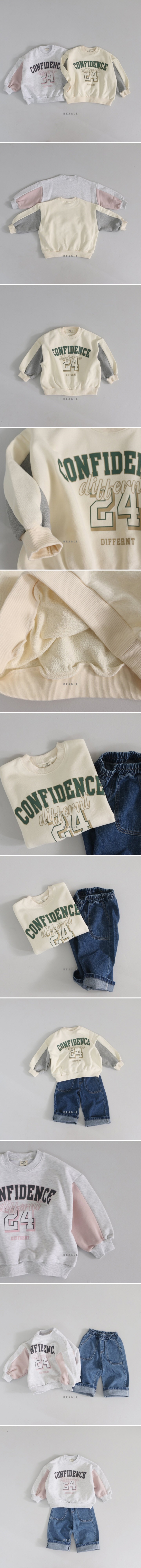 Beagle - Korean Children Fashion - #prettylittlegirls - Confidence Sweatshirt