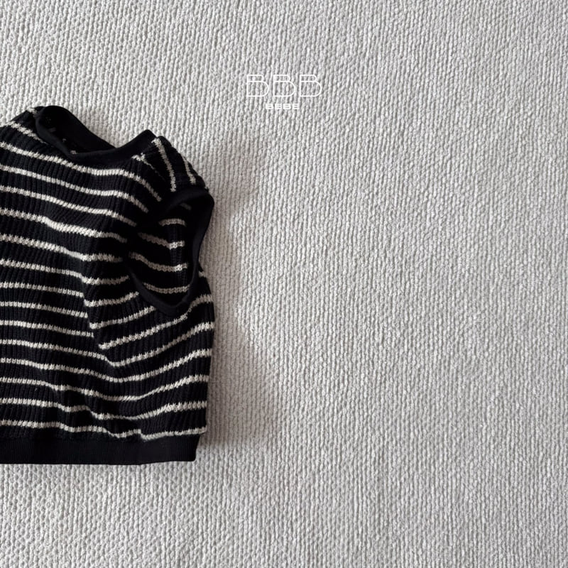 Bebe Stripe Knit Vest by Bella Bambina for Baby - view 6